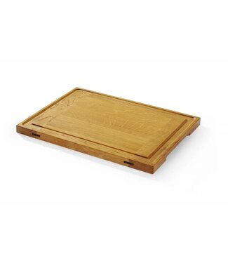 KitchenCraft Artesà Verhoogde Houten Serveerplank - 37 X 12 X 13 Cm - Acaciahout
