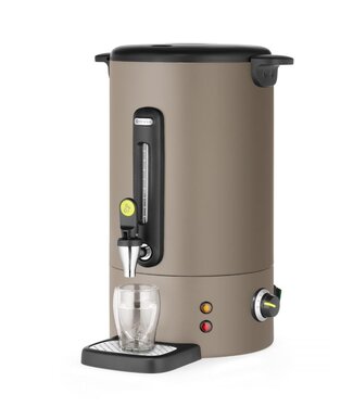 Hendi Warme dranken ketel UNIQ | 16 Liter | Met non-drip kraan | Taupe