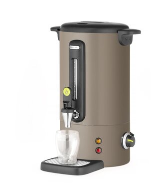 Hendi Warme dranken ketel UNIQ | 9 Liter | Met non-drip kraan | Taupe