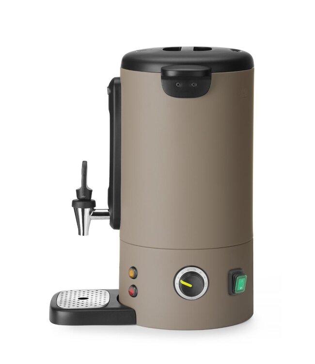 Warme dranken ketel UNIQ | 9 Liter | Met non-drip kraan | Taupe
