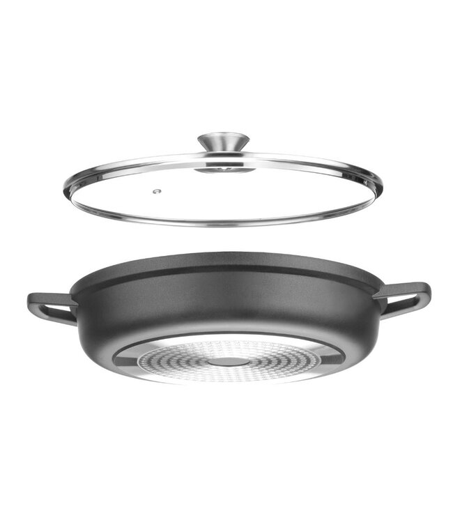 Braadpan | Aluminium | Laag model | ø33,2cm