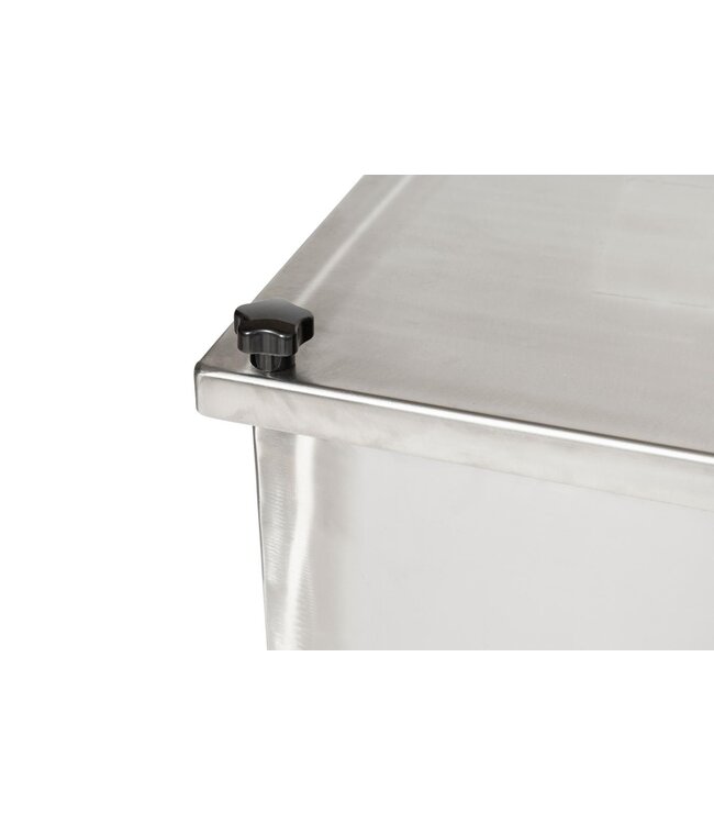 RVS Vetafscheider NEN-EN 1825 - 1/2 | 0,5L p/s | 39L vetopslag | (B)700 x (D)440 x (H)525