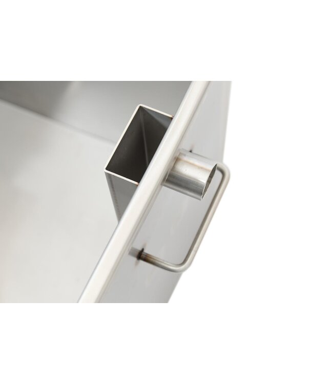 RVS Vetafscheider NEN-EN 1825 - 1/2 | 0,5L p/s | 39L vetopslag | (B)700 x (D)440 x (H)525