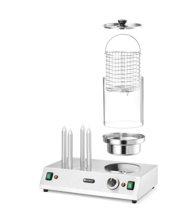 Hotdog warmer | Voor worstjes en broodjes