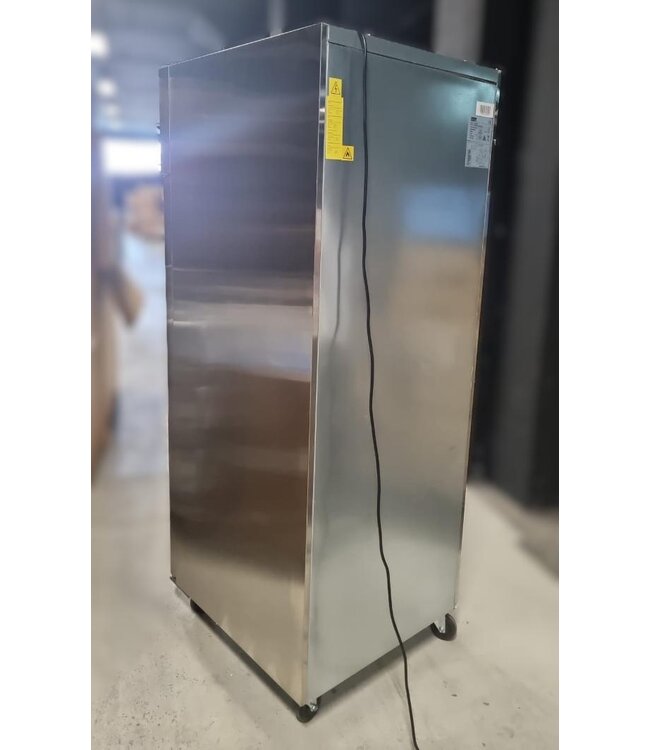 Occasion: Vrieskast Chef line | 685L | RVS | Met wielen | (H)201x74x83cm