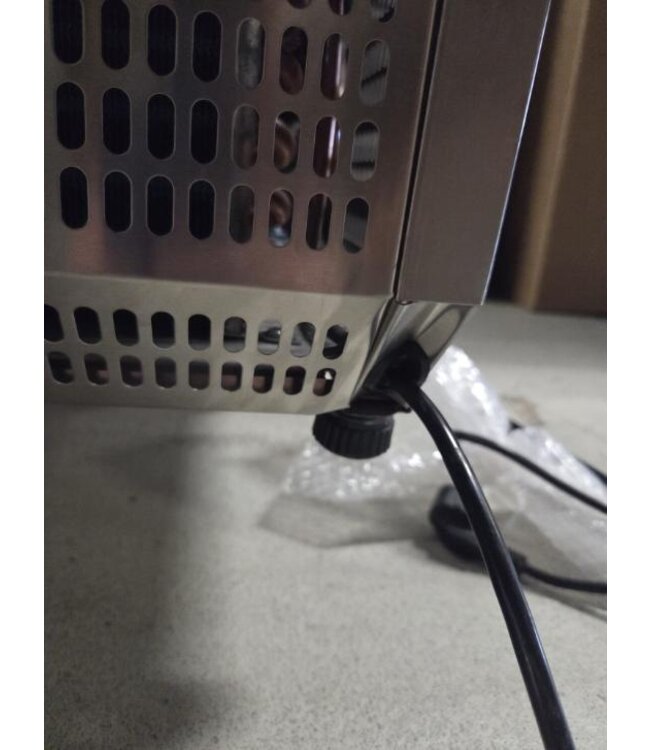 Occasion: Opzetkoelvitrine met glas Chef Line | 160cm breed | 39,5cm diep | 7x 1/3GN