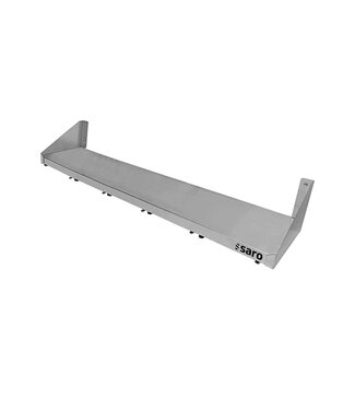 Saro RVS Kruidenrek wandplank Molly | 5x 1/6GN | (B)100x(D)21x(H)16cm