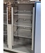 Occasion: Koelkast Chef Line | 1476L | RVS | Dubbeldeurs | Met wielen | (H)201x148x83cm