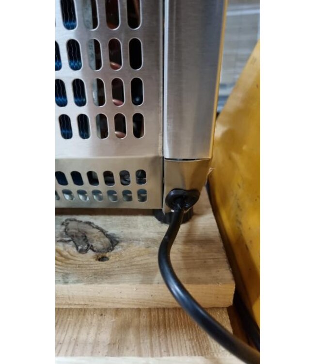 Occasion: Opzetkoelvitrine met glas Chef Line | 120cm breed | 33,5cm diep | 5x 1/4GN