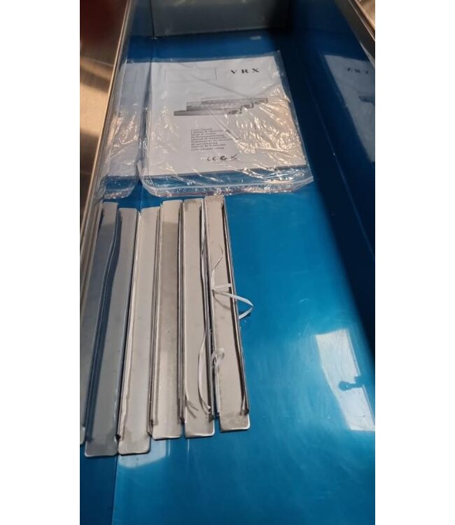 Occasion: Opzetkoelvitrine met glas Chef Line | 120cm breed | 33,5cm diep | 5x 1/4GN