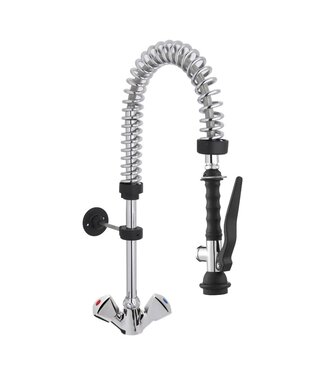 Voorspoeldouche Meggy | Enkelgats | Warm/koud | 1/2" aansluiting