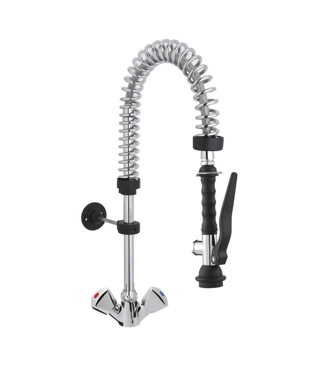 Voorspoeldouche Meggy | Enkelgats | Warm/koud | 1/2" aansluiting