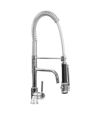 Voorspoeldouche Valentina | Enkelgats | Tussenkraan | 3/8" aansluiting