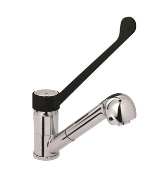 Mengkraan Freya met uittrekbare douche | Elleboog | Enkelgats | 3/8" aansluiting