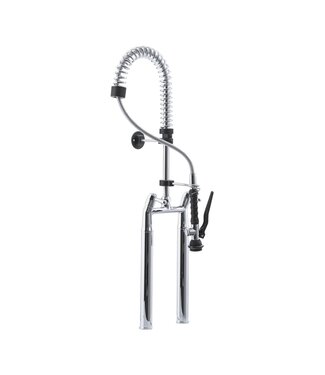 Voorspoeldouche Melanie | Extra hoog | Dubbelgats | 3/4" aansluiting