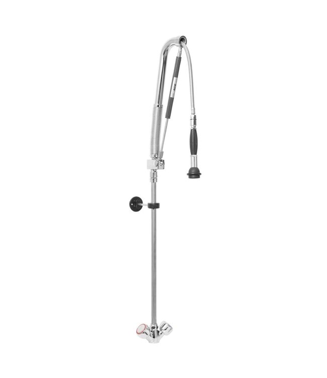 Voorspoeldouche Christa | Extra hoog | Enkelgats | Met waterstop