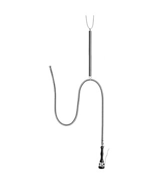 Hangende voorspoeldouche Rosa | 3 meter lang | Met plafondbevestiging | 1/2" aansluiting