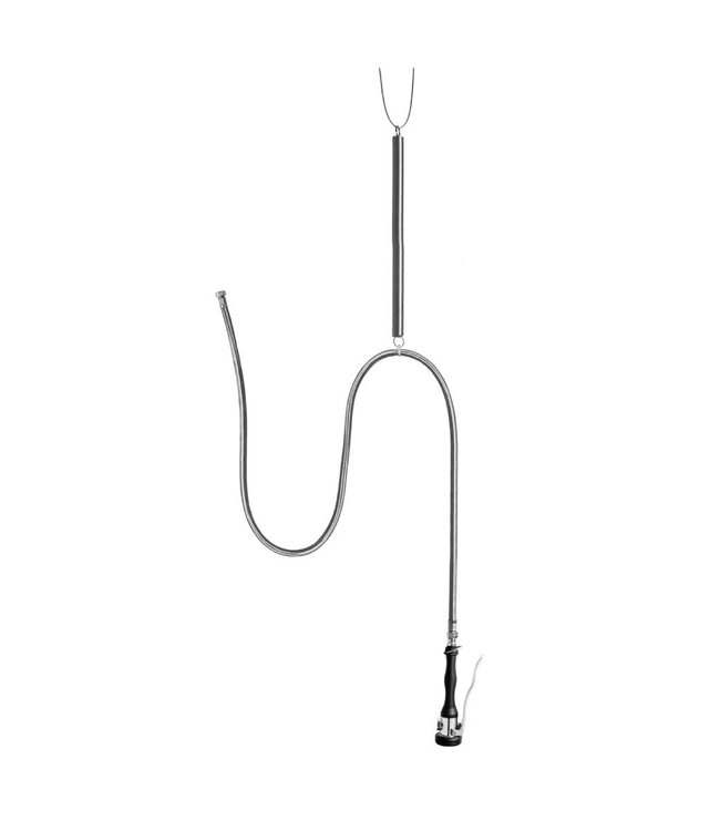Hangende voorspoeldouche Rosa | 3 meter lang | Met plafondbevestiging | 1/2" aansluiting