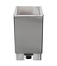 RVS Afvalbak Apollo met voetpedaal | 60 Liter | (H)76,5x(B)40x(D)37cm