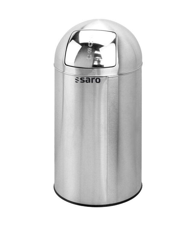 Afvalbak met pushdeksel AD 253 | 35 Liter | (H)75x(B)35x(D)35cm