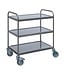Saro RVS Serveerwagen SWK 3 | 3 Bladen | 63x40cm | Flat pack