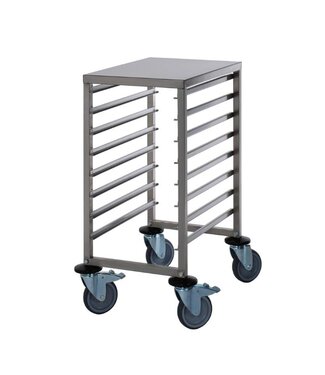 Saro Regaalwagen met werkblad TW 8 | Gelast | 8x 1/1GN