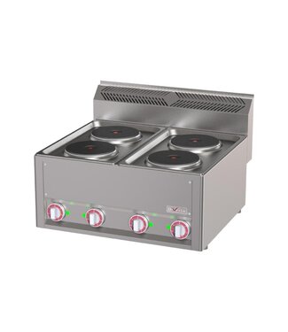 Diverso By Diamond Elektrisch kooktoestel Diverso | 4-Pits | 4x 2kW
