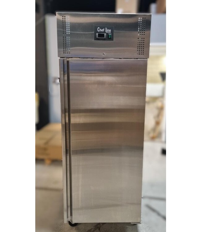 Occasion: Koelkast Chef Line | 685L | RVS | Met wielen | (H)201x74x83cm