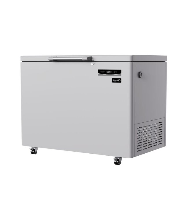 Extra lage temperatuur Vrieskist Shi-Fan | tot -60 graden | 269L | Klapdeksel | Met wielen