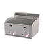 Diverso By Diamond Bakplaat op gas Diverso | Geribbeld/glad | 2x 4kW | (H)29x(B)66x(D)60cm