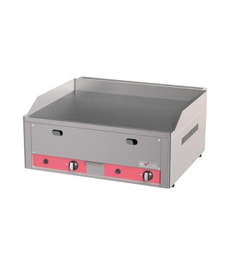 Diverso By Diamond Bakplaat op gas Diverso | Glad | 2x 4kW | (H)29x(B)66x(D)53cm