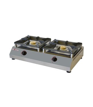 Diverso By Diamond Gaskooktoestel Diverso | 2 Branders | 2x 5kW
