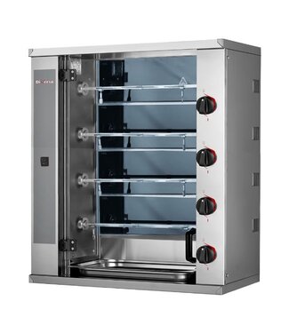 Diverso By Diamond Kippengrill Diverso Small | 4 Spitten | Voor 12 kippen | Elektrisch