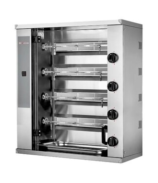 Diverso By Diamond Kippengrill Diverso Small | 4 Spitten | Voor 12 kippen | Gas