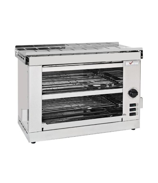 Salamander Diverso | 2x 380x250mm rooster | 3300W