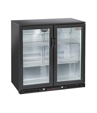 Diverso By Diamond Barkoeling met 2 glazen deuren Diverso | 201 Liter | (H)90x(B)60x(D)52cm