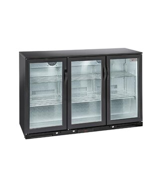 Diverso By Diamond Barkoeling met 3 glazen deuren Diverso | 320 Liter | (H)90x(B)135x(D)52cm