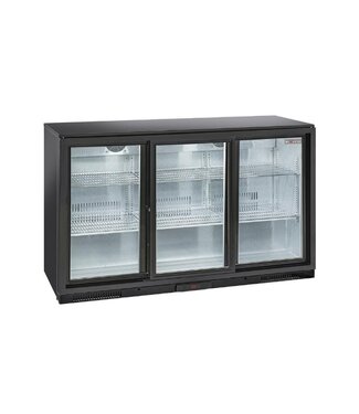 Diverso By Diamond Barkoeling met 3 glazen schuifdeuren Diverso | 320 Liter | (H)90x(B)135x(D)52cm