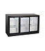 Diverso By Diamond Flessenkoeling met 3 glazen schuifdeuren Diverso | 302L | (H)86x(B)135x(D)50cm
