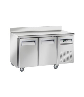 Diverso By Diamond Vrieswerkbank Diverso | 2 Deuren | Met wielen & spatrand | (H)95x(B)135x(D)70cm