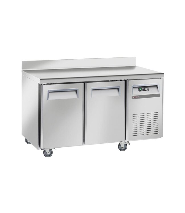 Vrieswerkbank Diverso | 2 Deuren | Met wielen & spatrand | (H)95x(B)135x(D)70cm