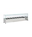 Diverso By Diamond Opzetkoelvitrine met glas Diverso | 8x 1/4GN | 180cm breed | 33,5cm diep