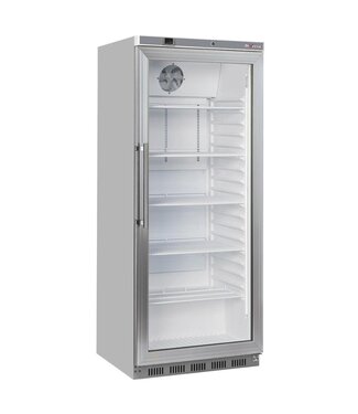 Diverso By Diamond Koelkast met glazen deur Diverso | 600L | 2/1GN | RVS | (H)189x(B)78x(D)76,8cm Diverso By Diamond Koelkast met glazen deur Diverso | 600L | 2/1GN | RVS | (H)189x(B)78x(D)76,8cm