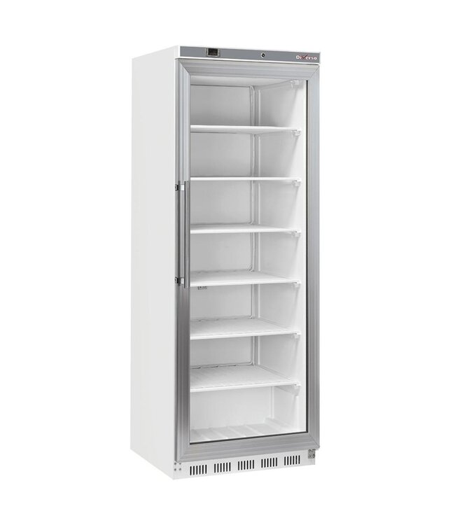 Vrieskast met glazen deur Diverso | 400L | Wit | (H)190,2x(B)60x(D)72,3cm