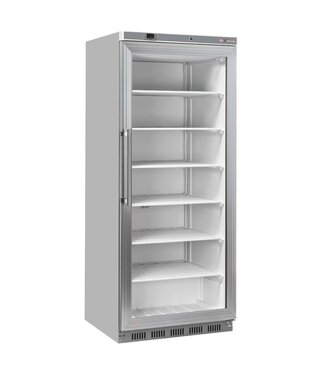 Diverso By Diamond Vrieskast met glazen deur Diverso | 600L | 2/1GN | RVS | (H)190,2x(B)78x(D)76,8cm