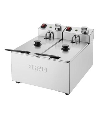 Buffalo Friteuse Buffalo - 3+3 liter Buffalo Friteuse Buffalo - 3+3 liter