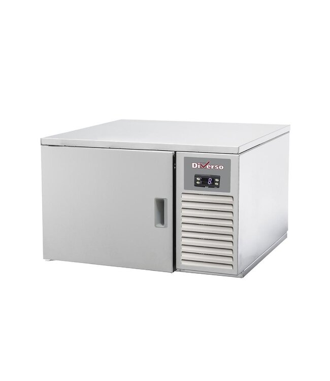 Blastchiller Diverso | 3x 2/3GN | Terugkoelcapaciteit 7kg | (H)43,7x(B)66x(D)64cm