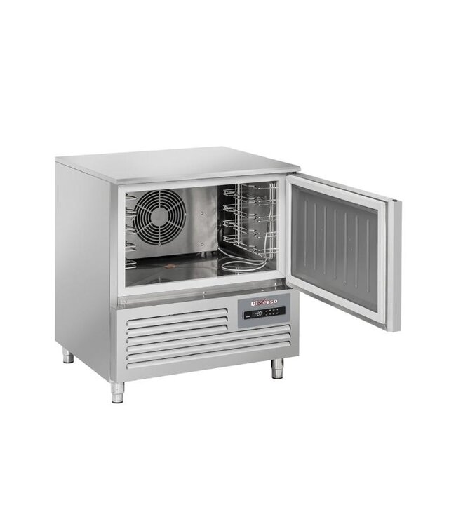 Blastchiller Diverso | 5x 1/1GN | Terugkoelcapaciteit 15kg | (H)85x(B)76x(D)72,5cm