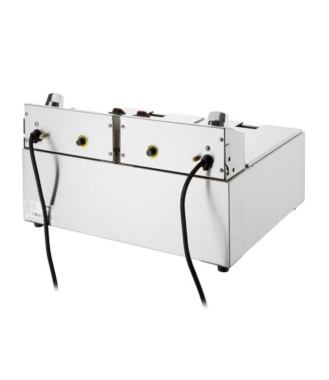 Friteuse Buffalo - 5+5 liter - met timer