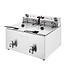 Friteuse buffalo | 2x8L | 2x 2,9kW